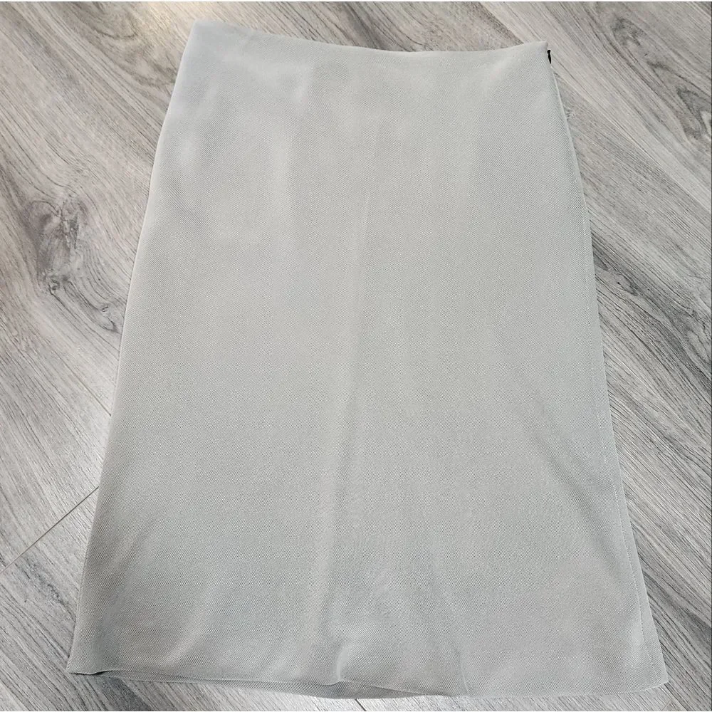 EUC Visage Gray Midi Skirt Set